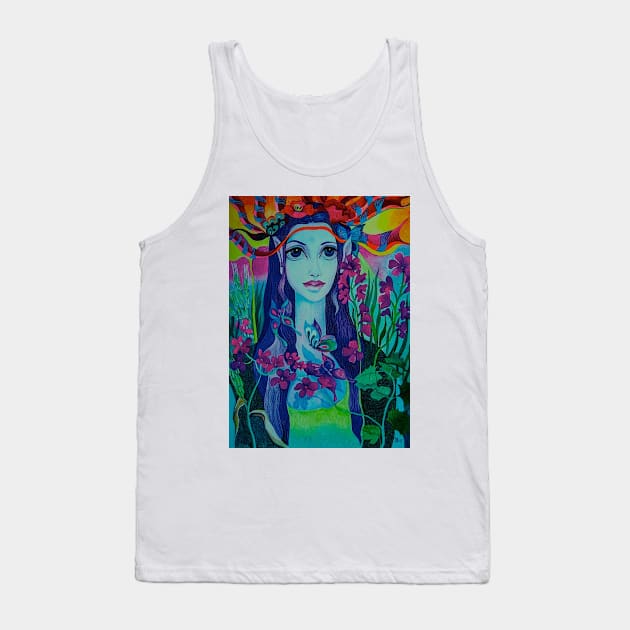 Uflora Tank Top by Binovska